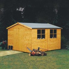 20 x 10 (5.99m x 2.99m) Shire Bison Professional Apex Shed