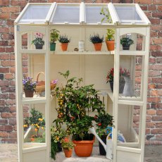 4'10' Wide (1.47m) Forest Victorian Tall Wall Greenhouse