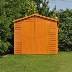 20 x 10 (6.05m x 2.99m) Shire Overlap Workshop Shed with Double Doors