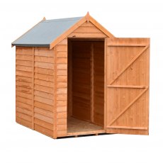 6 x 4 (1.83m x 1.16m) Shire Value Overlap Shed - Windowless