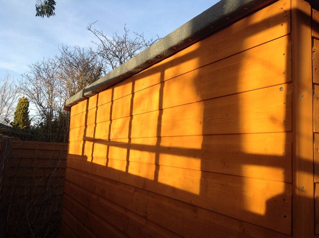 10x6 Shire Norfolk Professional Pent Shed - tongue and groove wall cladding