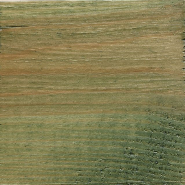 Thorndown Wood Paint 150ml - Green Wood - Grain swatch